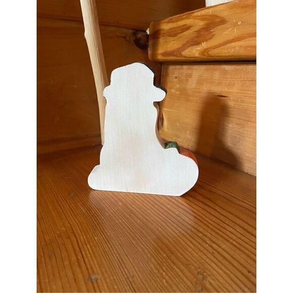 Vintage Handmade Wood Halloween Ghosts Decor - Picture 2 of 7